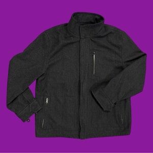 Y2K Express Plaid Zip-Up Jacket